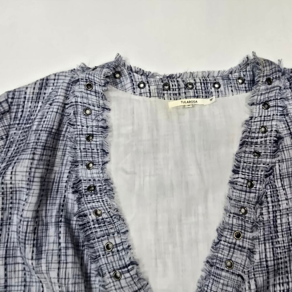 Tularosa Estelle Top in Deep Blue - Picture 5 of 13